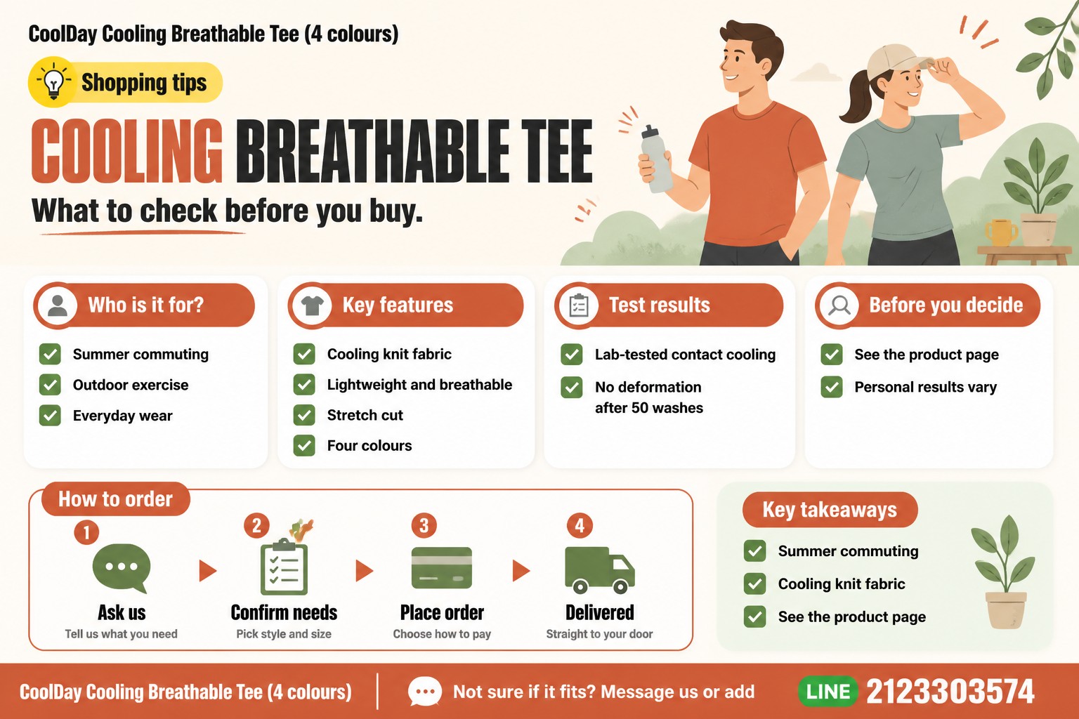 Apparel sample imageWarm lifestyle card (standard)