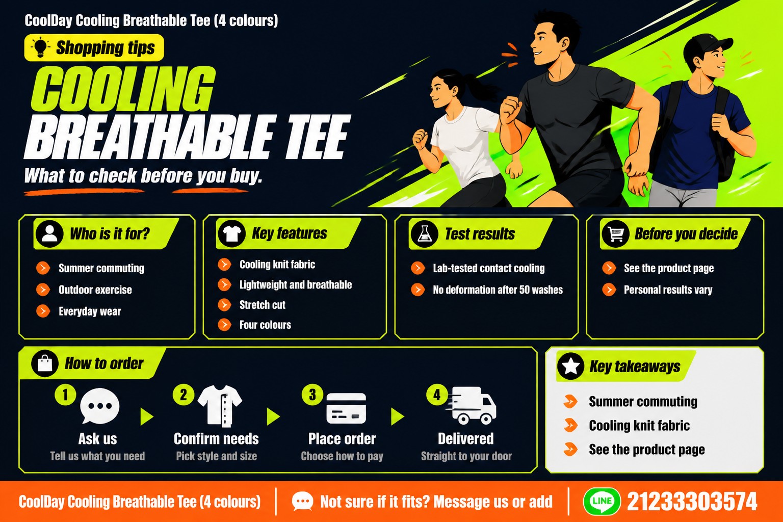 Apparel sample imageSporty dynamic card (standard)